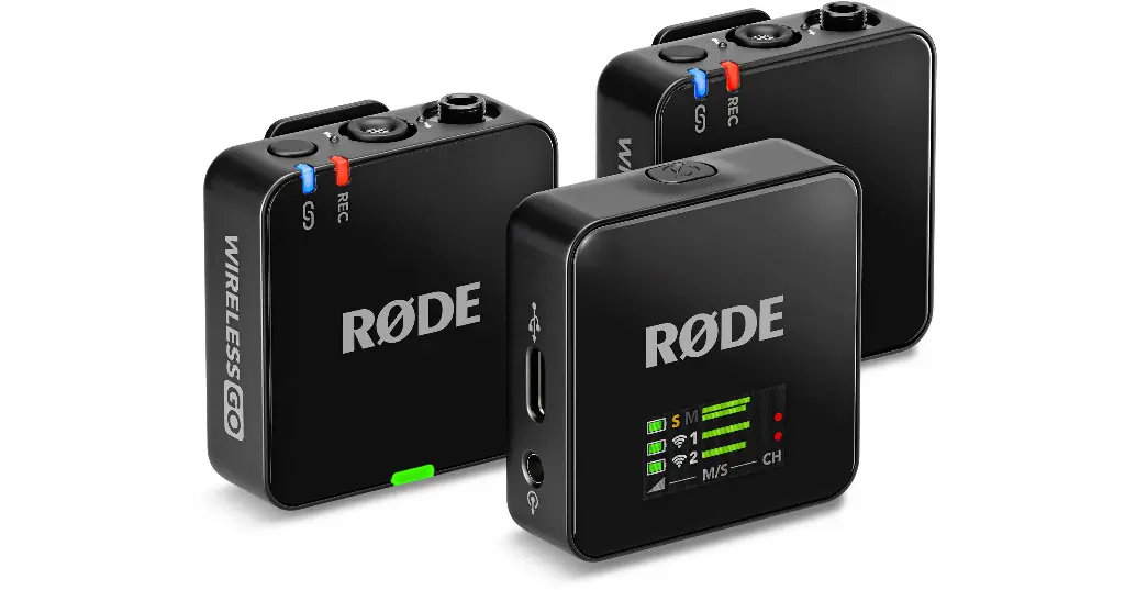 Microphone sans fil Rode Wireless GO II