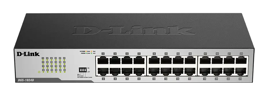 SWITCH D-Link 24 Ports Gigabits