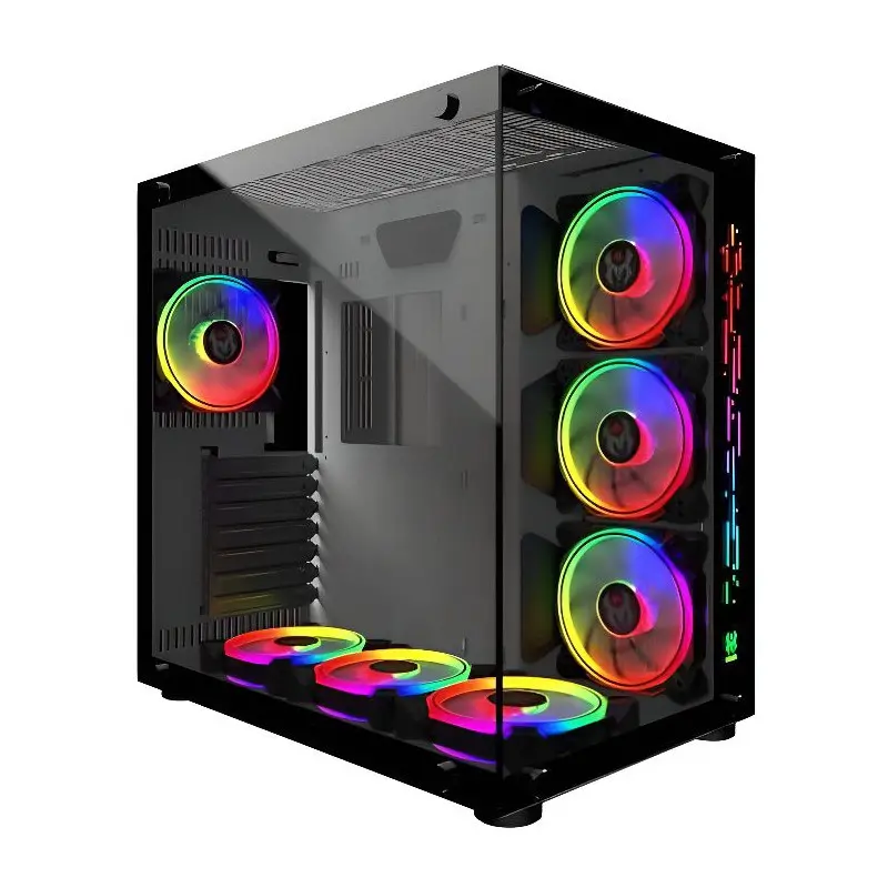 BOITIER PC GAMER NJOY ARENA - MOYEN TOUR - ATX/M-ATX - NOIR