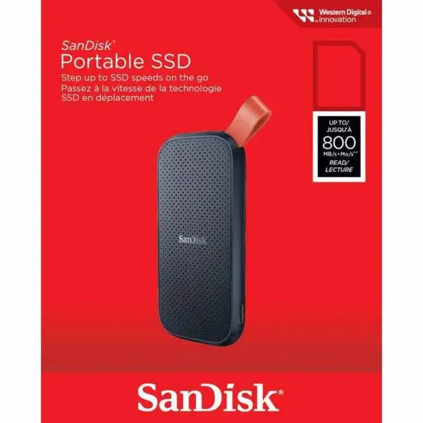 DISQUE DUR EXTERNE SANDISK SSD 2To