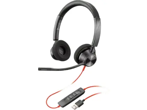 CASQUE POLY BLACKWIRE 3320 USB