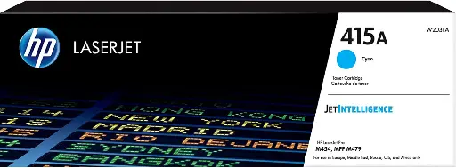 CARTOUCHE HP 415A Cyan